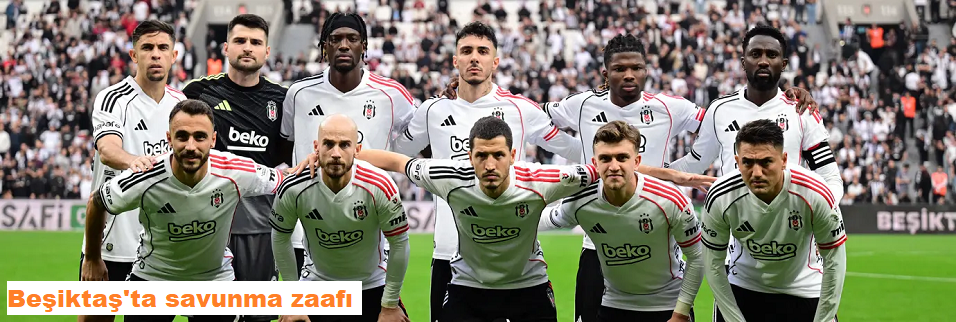 Siyah-beyazlılar kalesini gole kapatamıyor