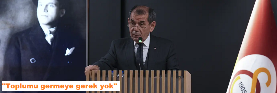 "Toplumu germeye gerek yok"