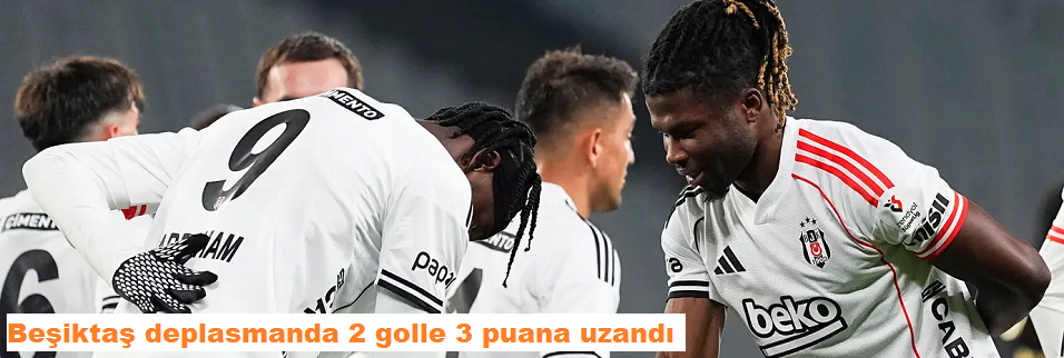 Deplasmanda 2 golle 3 puan