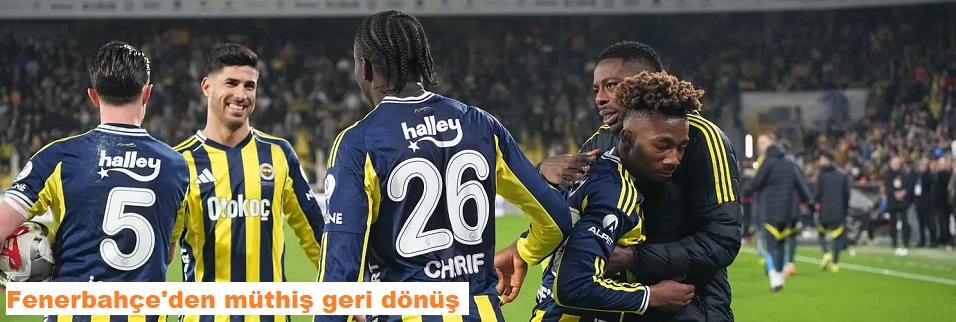 Fenerbahçe 90+5’te Samsunspor’u devirdi!