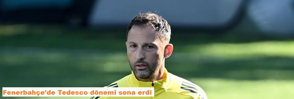 Domenico Tedesco ve sportif direktör Devin Özek ile yollar ayrıldı