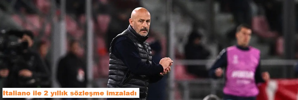 Italiano ile 2 yıllık sözleşme imzaladı