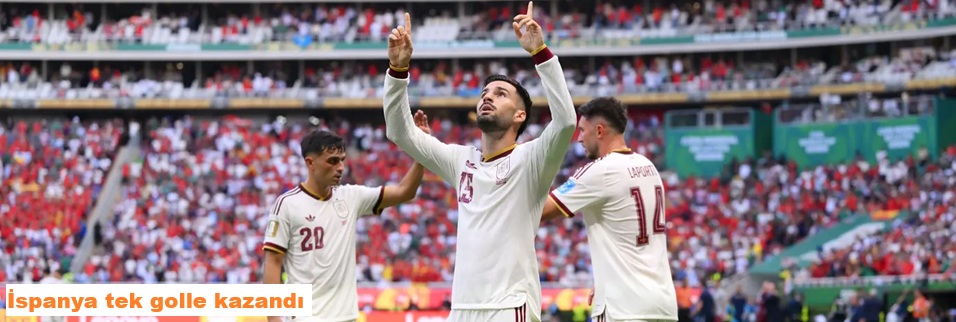 İspanya tek golle kazandı