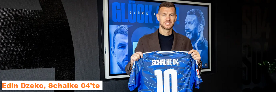 39 yaşındaki Dzeko yeni takımına resmen imza attı