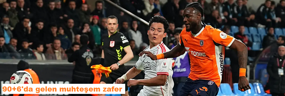 Beşiktaş Başakşehir engelini Mustafa Hekimoğlu ile geçti