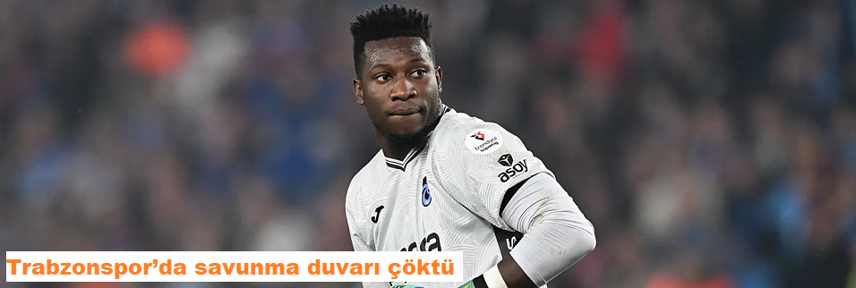 Trabzonspor’da savunma duvarı çöktü