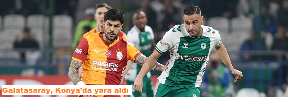 Galatasaray liderlik yolunda takıldı