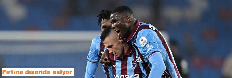 Trabzonspor deplasman fobisini tarihe gömdü!