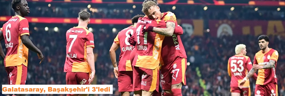 Başakşehir engeli 3 golle geçildi!